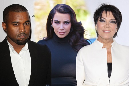 Kanye and Kim Argue During Family Outing Over Kris Jennings