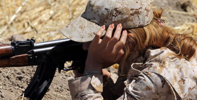 Rehana, Female Fighter in Kobani