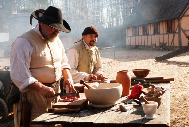 Jamestown Settlement Prepares Colonial Thanksgiving Feast Jamestown