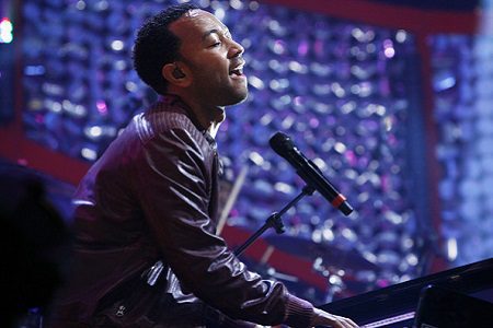 John Legend Supports New York Protesters With Food