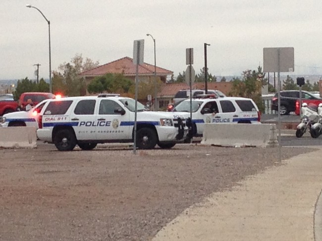 Las Vegas Area Elementary School Seeing Heavy Police Action Las Vegas