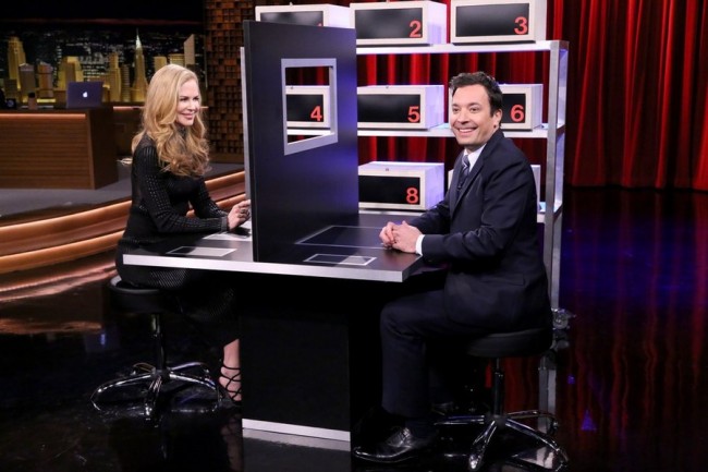Jimmy Fallon Plays 'Box of Lies' With Nicole Kidman Jimmy Fallon