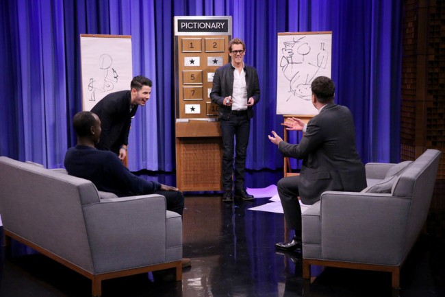 Jimmy Fallon Plays 'Pictionary' With Kevin Bacon and Don Cheadle Jimmy Fallon