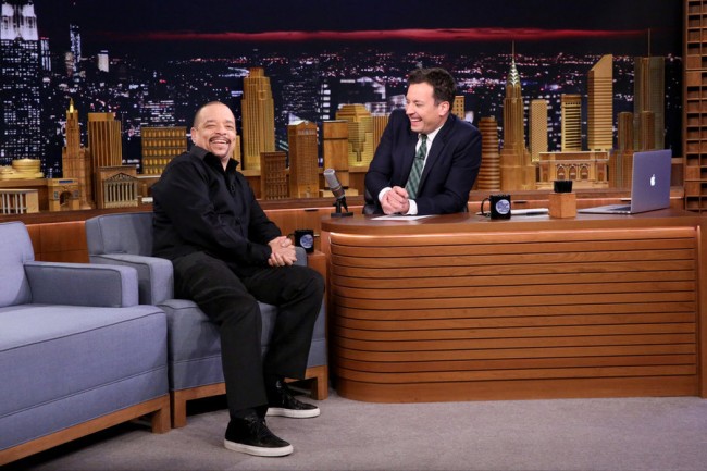 Jimmy Fallon and Ice-T Play 'Sound-Off' Jimmy Fallon