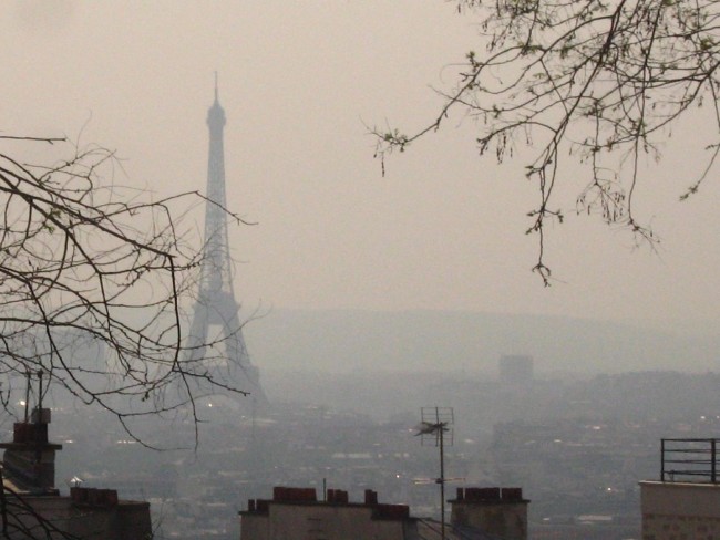 Paris City of Lights and Air Pollution Paris