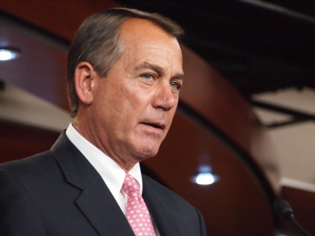John Boehner Accuses Hillary Clinton of Breaking the Law Boehner