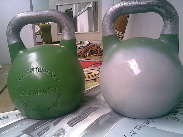 kettlebells