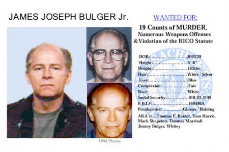 Johnny Depp as Whitey Bulger, Infamous South Boston Gangster Bulger