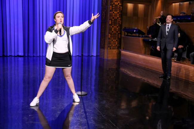 Tonight Show Lip Sync Battle: Fallon vs Dunham Tonight Show