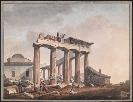 Getty Villa Displays Unseen Early 19th Century Watercolors of Greece Getty