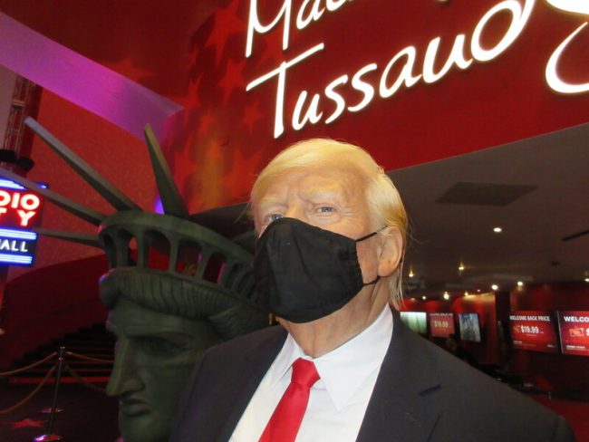 Texas Waxworks Pulls Trump's Figure After Repeated Assaults by Visitors Trump