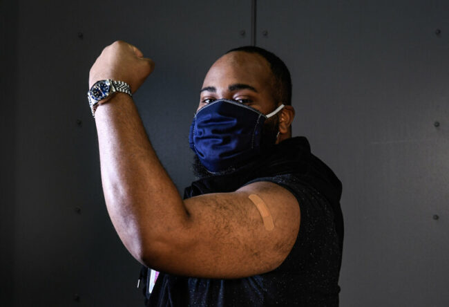 Covid Vaccination Appointments Available at Lawndale's 1K Man March COVID