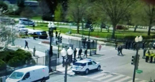 Vehicle Rams Into and Kills 1 Capitol Police Officer Another Injured capitol