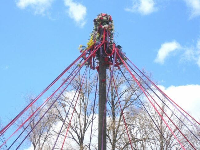 Celebrating May Day or Beltane May Day