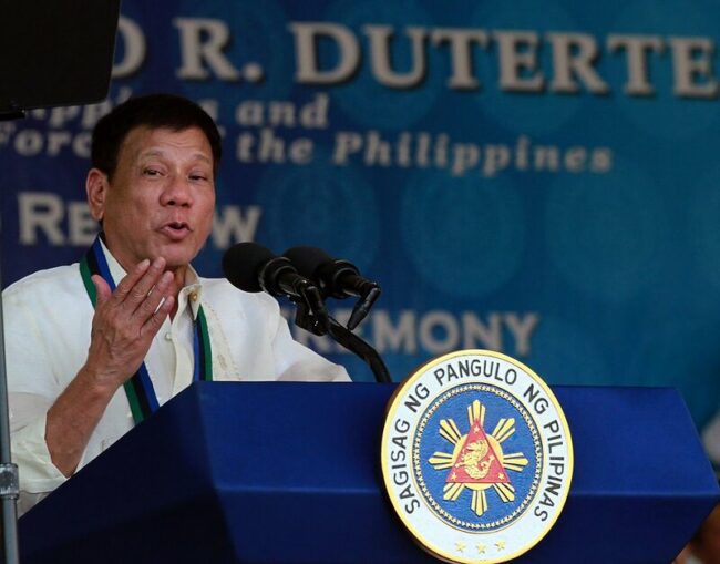 Philippines President Threatens to Jail All Who Refuse COVID-19 Vaccine Philippine