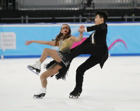 ice dancing