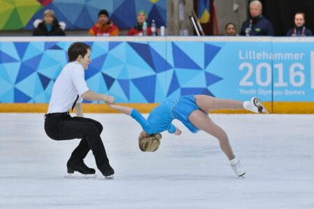 Ice dancing