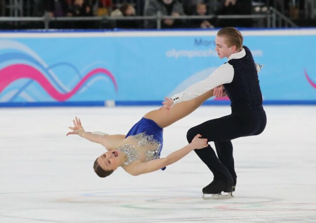 ice dancing