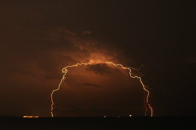 Lightning Strike Kills Woman and Her Two Dogs in Southern California lightning