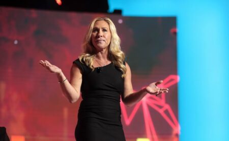 Marjorie Taylor Greene Is Proof Evil Robots Have Taken Control of GOP Greene