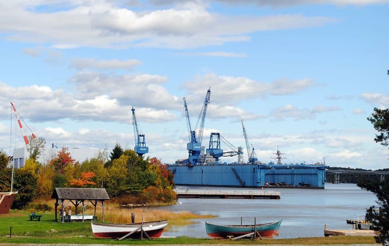 BIW Maine Navy Shipbuilder Strike
